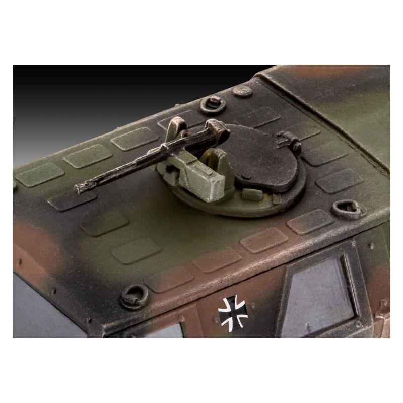 Збірна модель Збірна модель-копія Revell Бронеавтомобіль ATF Dingo 1 рівень 4 масштаб 1:72