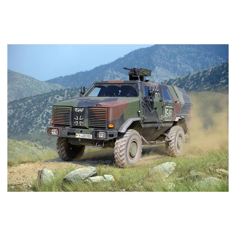 Збірна модель Збірна модель-копія Revell Бронеавтомобіль ATF Dingo 1 рівень 4 масштаб 1:72