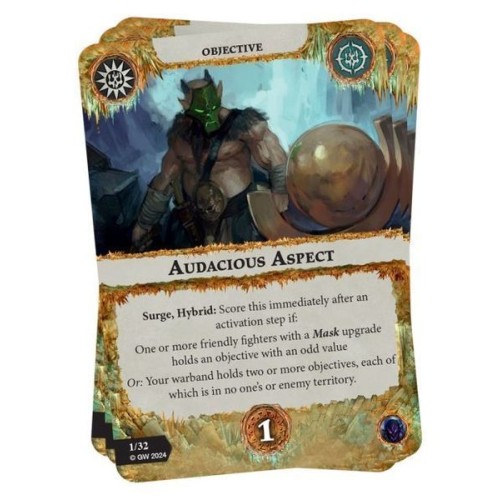 Карти WARHAMMER UNDERWORLDS: DEATHGORGE - MALEVOLENT MASKS RIVALS DECK (ENG)