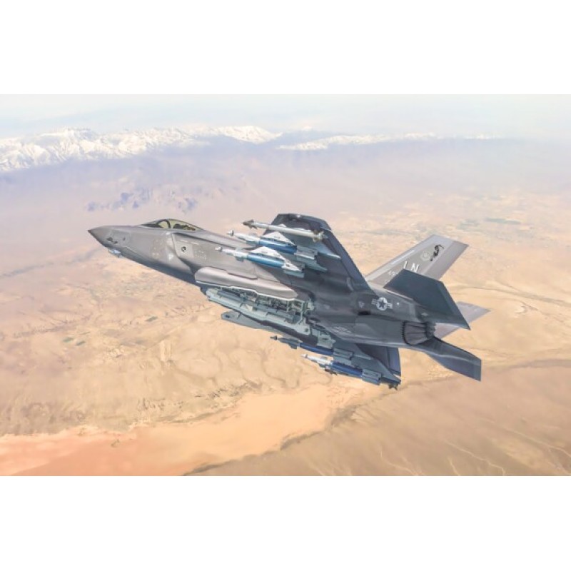 Збірна модель літака Збірна модель 1:72 літак LOCKHEED MARTIN Ф-35 A (Beast Mode) Італері 1464 1:72