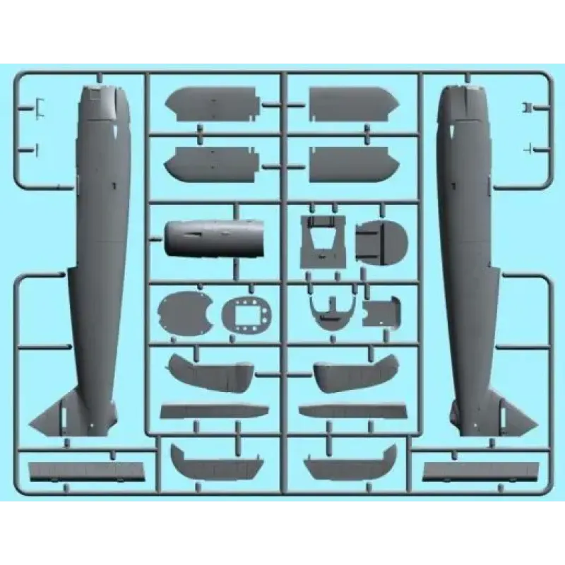Збірна модель літака Hs 126 A-1 1:48