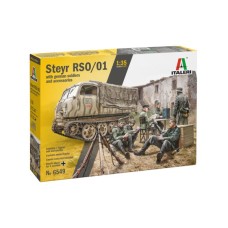 Сборная модель 1:35 Steyr RSO:01 с немецкими солдатами Италери 6549