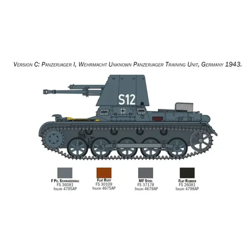 Збірна модель Збірна модель 1:35 САУ Panzerjäger I Italeri 6577
