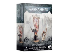 Набор миниатюр WARHAMMER 40000: ADEPTA SORORITAS - AESTRED THURGA RELINQUANT AT ARMS