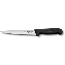 Філейний ніж Victorinox FIBROX Filleting Flexible 18см чорн 5.3703.18