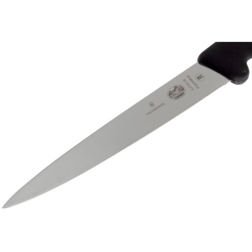 Філейний ніж Victorinox FIBROX Filleting Flexible 18см чорн 5.3703.18