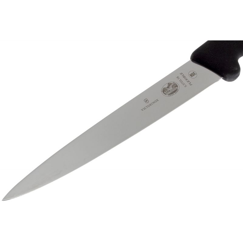 Нож филейный 18 см Victorinox FIBROX Filleting Flexible 5.3703.18