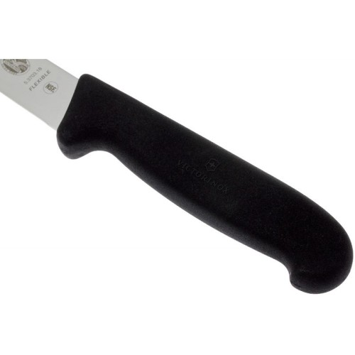 Філейний ніж Victorinox FIBROX Filleting Flexible 18см чорн 5.3703.18