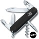 Складаний ніж Victorinox SPARTAN MAT чорний матовий лак 1.3603.3.M0007p