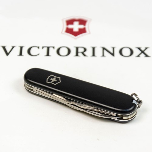 Складаний ніж Victorinox SPARTAN MAT чорний матовий лак 1.3603.3.M0007p