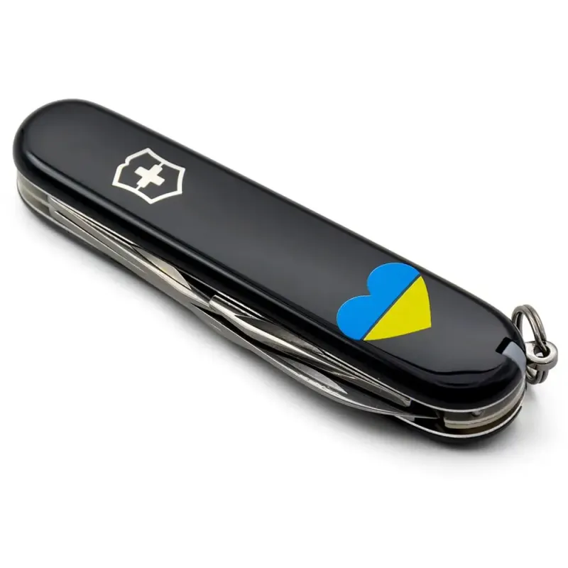 Швейцарский складной нож 91мм Victorinox SPARTAN UKRAINE 1.3603.3_T1090u
