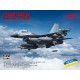 Збірна модель літака літак F-16AM з GBU-39 Повітряних сил України – масштаб 1:72 (72146) 1:72