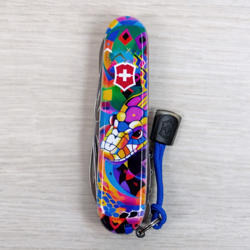 Швейцарский складной нож 91мм Victorinox CLIMBER ZODIAC 1.3703.Z4260pk