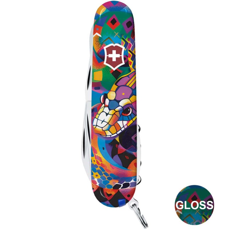 Швейцарский складной нож 91мм Victorinox CLIMBER ZODIAC 1.3703.Z4260pk