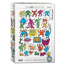 Пазл Eurographics Колаж Кейт Харінг, 1000 елементів