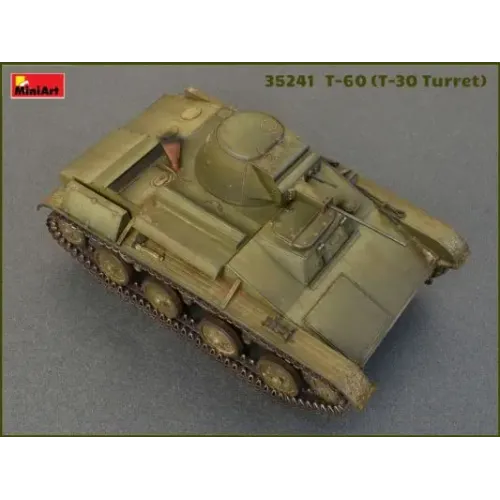 Легкий танк Т-60 (башня Т-30) с интерьером 1:35