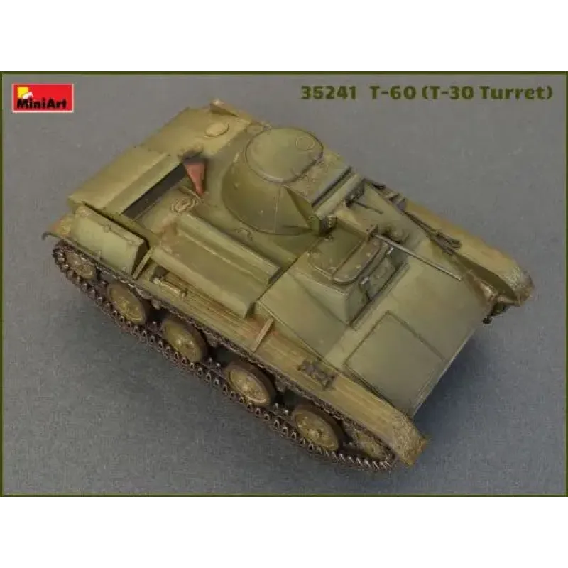 Легкий танк Т-60 (башня Т-30) с интерьером 1:35