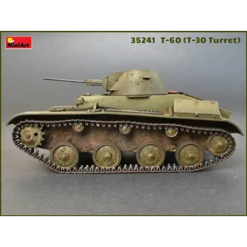 Легкий танк Т-60 (башня Т-30) с интерьером 1:35