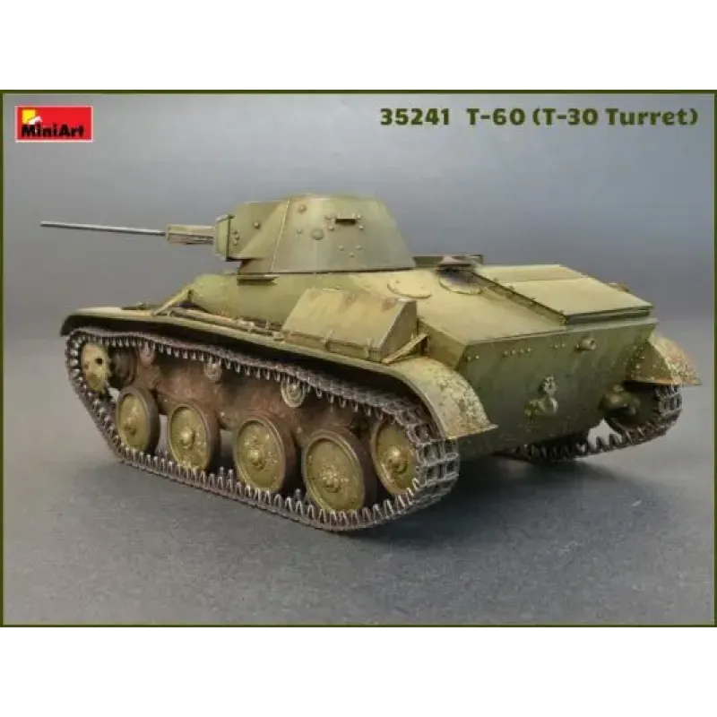Легкий танк Т-60 (башня Т-30) с интерьером 1:35