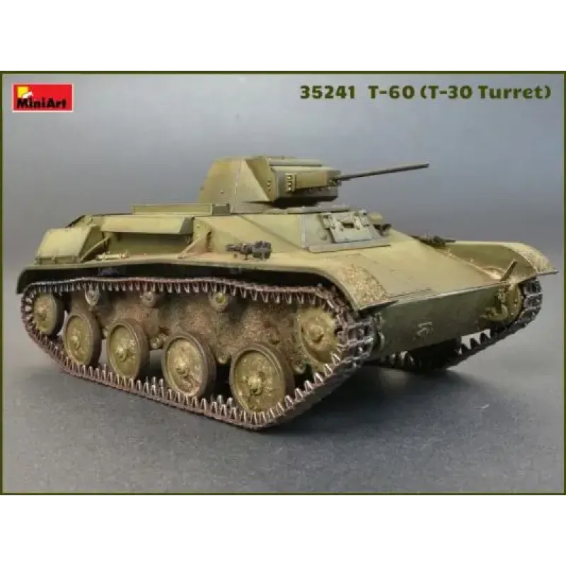 Легкий танк Т-60 (башня Т-30) с интерьером 1:35