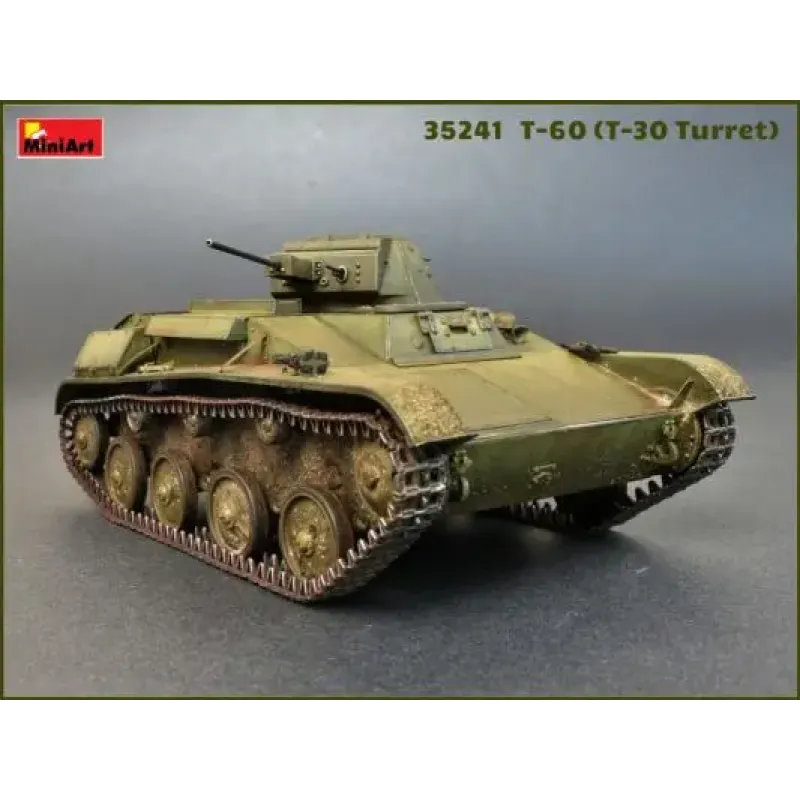 Легкий танк Т-60 (башня Т-30) с интерьером 1:35