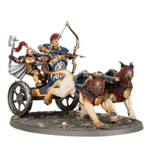 Миниатюра AGE OF SIGMAR: STORMCAST ETERNALS - STORMSTRIKE CHARIOT