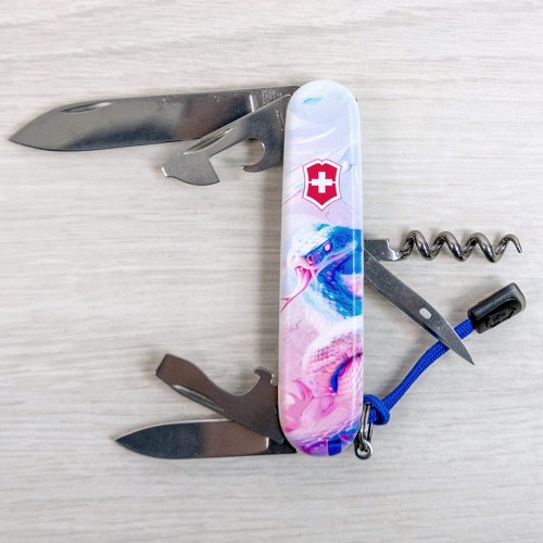 Складаний ніж Victorinox SPARTAN ZODIAC Чарівна змія 1.3603.7.Z4220pk