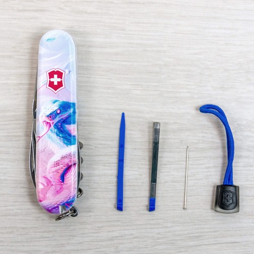 Складаний ніж Victorinox SPARTAN ZODIAC Чарівна змія 1.3603.7.Z4220pk
