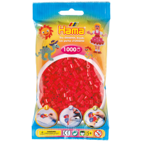 Термомозаїка HAMA Набір червоних намістин Midi 5+, 1000шт