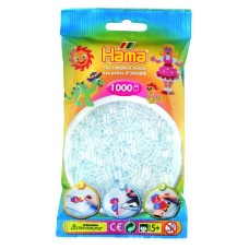 Термомозаїка HAMA Набір прозорих намістин Midi 5+, 1000шт