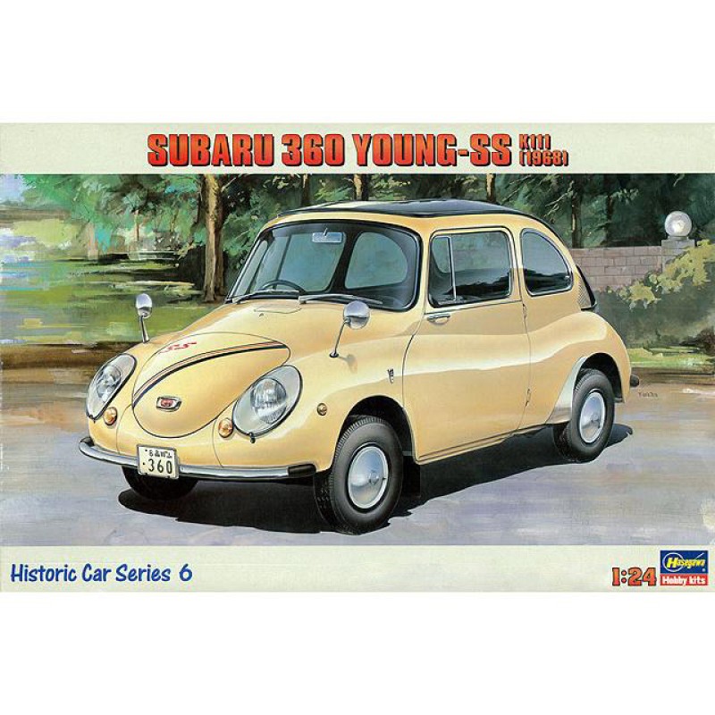 Збірна модель автомобіль – SUBARU 360 YOUNG SS – Hasegawa 21106