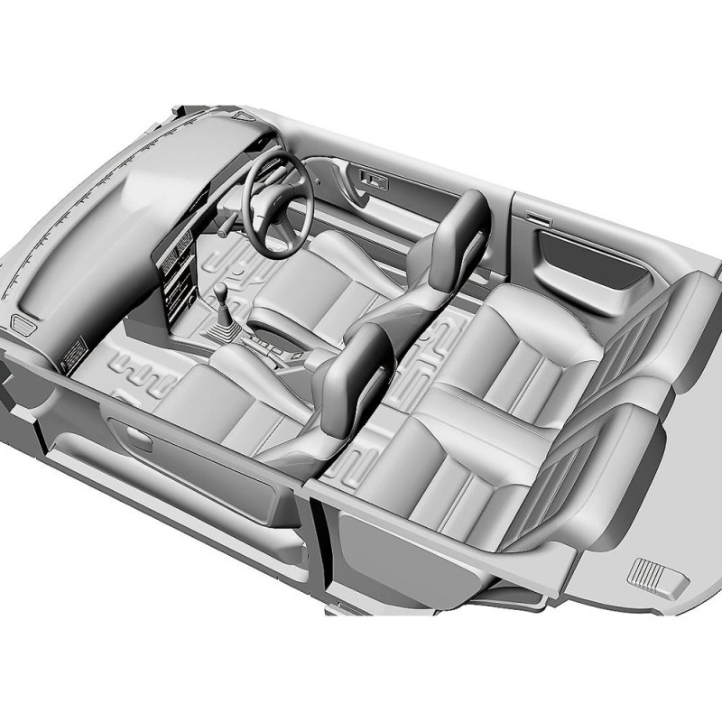 Збірна модель автомобіль – TOYOTA COROLLA LEVIN – Hasegawa 21136