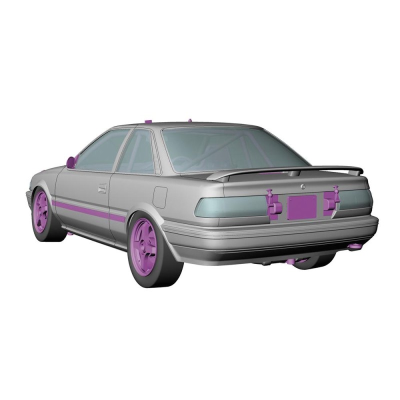 Збірна модель автомобіль – ADVAN COROLLA LEVIN AE92 – Hasegawa 21137