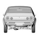 Збірна модель автомобіль – NISSAN SKYLINE 2000GT-R – Hasegawa 21149