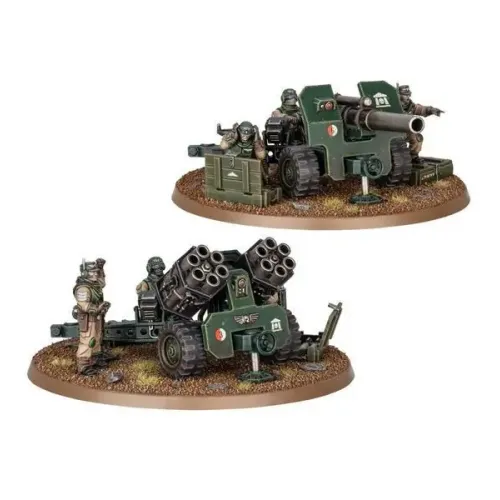 Набор миниатюр WARHAMMER 40000: ASTRA MILITARUM - FIELD ORDNANCE BATTERY