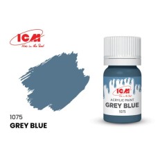 Акриловая краска Grey Blue : Серо-зелёный ICM1075