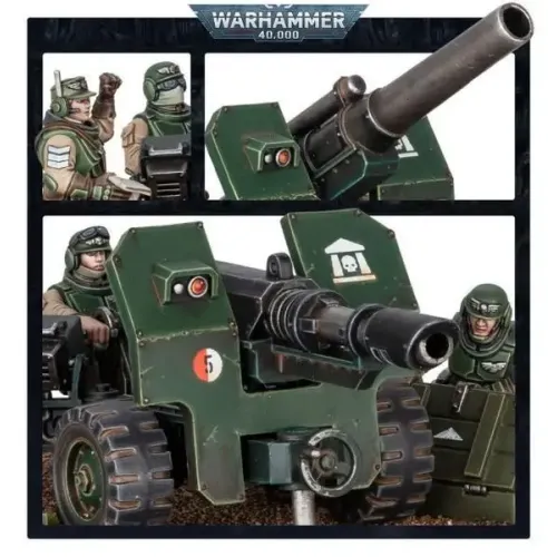 Набор миниатюр WARHAMMER 40000: ASTRA MILITARUM - FIELD ORDNANCE BATTERY