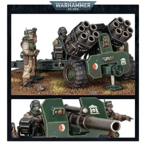 Набор миниатюр WARHAMMER 40000: ASTRA MILITARUM - FIELD ORDNANCE BATTERY