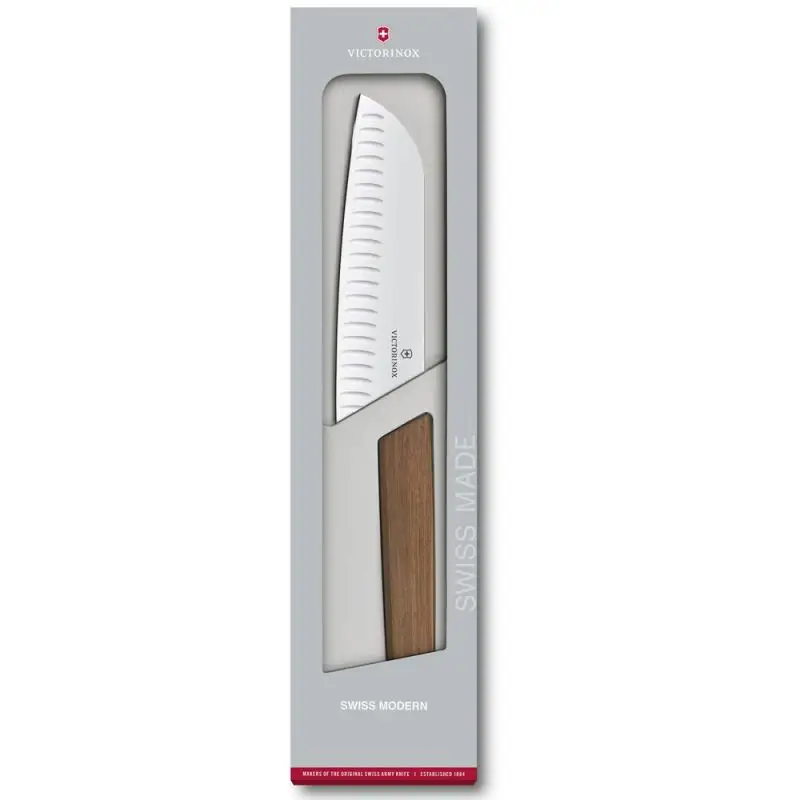 Нож-сантоку 17 см Victorinox SWISS MODERN Santoku 6.9050.17KG