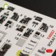 T-50 ROKAF 3D декаль інтер'єр для комплекту Academy 1:48 KELIK K48057