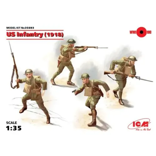 Піхота США, 1918 р.