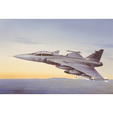 Сборная модель 1:48 самолет JAS 39 A GRIPEN Италери 2638