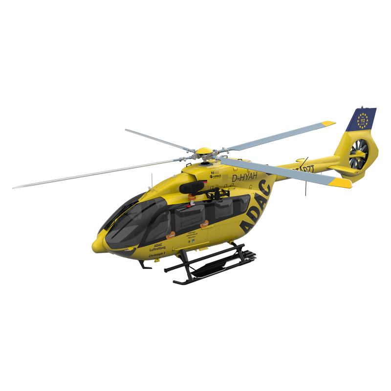 Збірна модель літака Збірна модель-копія Revell Геликоптер Airbus H145 ADAC Рятувальна служба, рів 5, м: 1:32 1:32