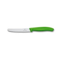 Нож серрейторный 11 см Victorinox SWISS CLASSIC Tomato&Sausage 6.7836.L114