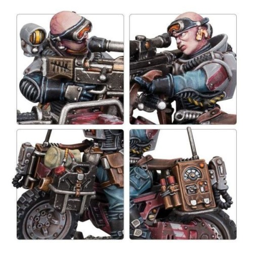 Мініатюра WARHAMMER 40000: GENESTEALER CULTS - JACKAL ALPHUS