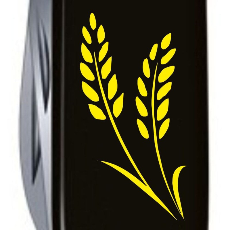 Складаний ніж Victorinox CLIMBER UKRAINE Колоски пшениці жовті 1.3703.3_T1330u