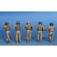 Сборная модель 1:35 Фигуры экипаж танка USMC Миниарт 37008