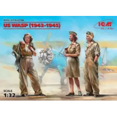 Збірна модель 1:32 Фігури жінки-пілоти на службі ВПС США (1943-1945) ICM 32108