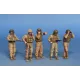 Сборная модель 1:35 Фигуры экипаж танка USMC Миниарт 37008