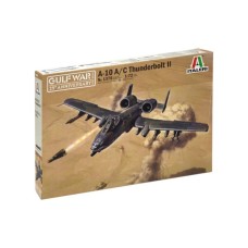 Сборная модель 1:72 Самолет А-10 A:C Thunderbolt II (Война в Персидском заливе) Италери 1376